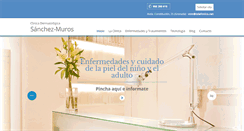 Desktop Screenshot of clinicasanchezmuros.com