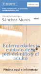 Mobile Screenshot of clinicasanchezmuros.com